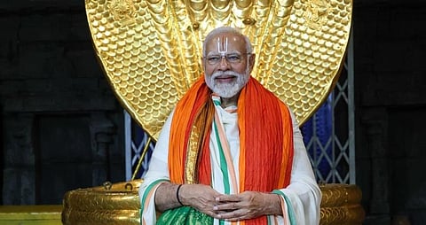 “என்னை பூமிக்கு அனுப்பியதே அந்த பரமாத்மா தான்!” - பிரதமர் மோடி