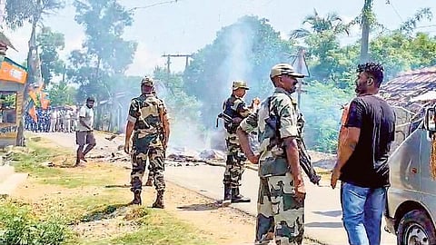 மேற்குவங்கத்தில் பாஜக பெண் தொண்டர் கொலை: டிஎம்சியை கண்டித்து போராட்டம்