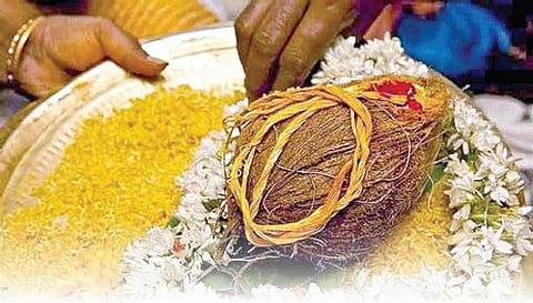மங்கல அட்சதையின் தத்துவம்