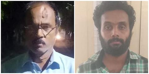 கோவையில் அரசு வேலை வாங்கித் தருவதாககூறி பண மோசடி செய்த வழக்கில் கைது செய்யப்பட்டுள்ள பெருமாள் சாமி மற்றும் கிருஷ்ணகுமார்