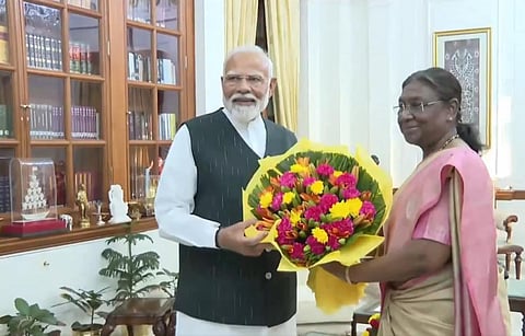“நாட்டுக்கு சேவையாற்ற மூன்றாவது முறையாக வாய்ப்பு” - ஆட்சி அமைக்க உரிமை கோரிய பிரதமர் மோடி