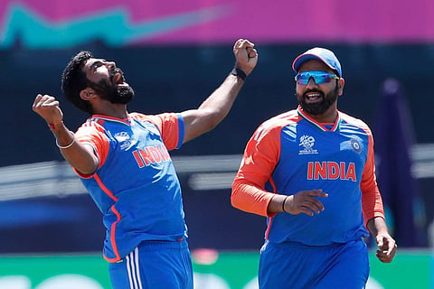 ஜஸ்பிரீத் பும்ரா ஒரு மேதை: ரோஹித் சர்மா புகழாரம் | T20 WC