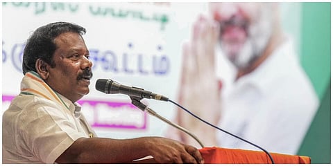 காங்கிரஸ் பொதுக் குழுக் கூட்டத்தில் பேசிய அக்கட்சியின் தலைவர் கு.செல்வப்பெருந்தகை