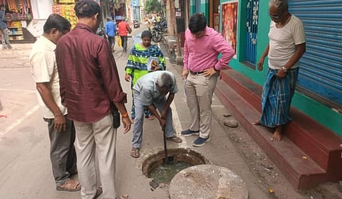 தூர்வாரும் பணி