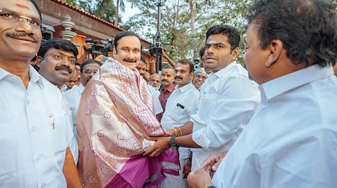 விக்கிரவாண்டி இடைத்தேர்தல்: தேசிய ஜனநாயக கூட்டணி சார்பில் பாமக போட்டி - அண்ணாமலை அறிவிப்பு