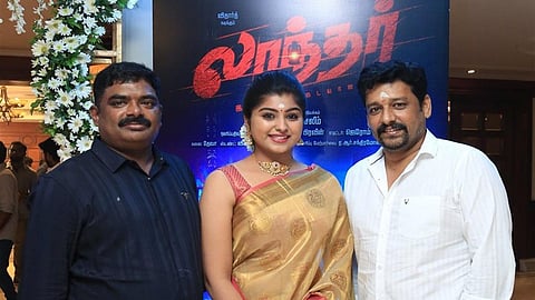 இயக்குநர் சாஜி சலீம், நடிகை ஸ்வேதா டோரத்தி மற்றும் விதார்த்