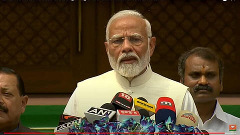 “நாடாளுமன்ற கூட்டத்தொடர் சாமானிய மக்களின் எதிர்பார்ப்புகளை நிறைவேற்றும்” - பிரதமர் மோடி