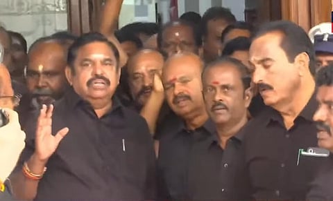 கள்ளக்குறிச்சி விவகாரத்தில் அமளி: சட்டப்பேரவை நடவடிக்கைகளில் பங்கேற்க அதிமுகவுக்கு ஒரு நாள் தடை