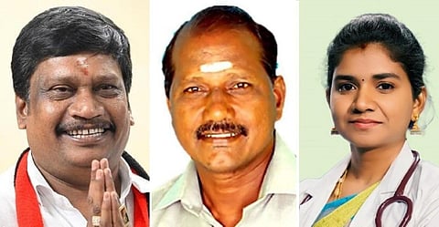 அன்னியூர் சிவா, சி.அன்புமணி, அபிநயா