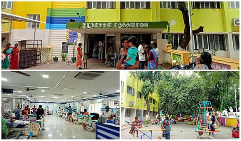 அரசு ராஜாஜி மருத்துவமனையின் குழந்தைகள் பிரிவு