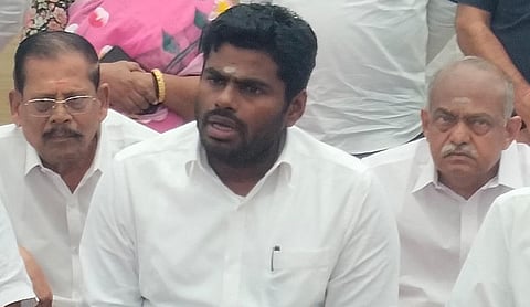 “தமிழகத்தை குடிகார மாநிலமாக மாற்றியுள்ளனர்” - அண்ணாமலை காட்டம் @ கோவை