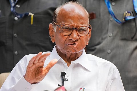 மகாராஷ்டிர சட்டப்பேரவைத் தேர்தலில் காங்கிரஸ், சிவசேனாவுடன் இணைந்து போட்டி: சரத்பவார் அறிவிப்பு