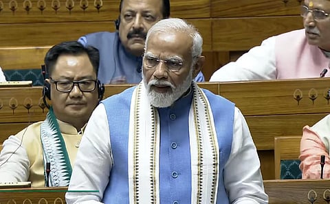 “3-வது முறை ஆட்சியில் மும்மடங்கு வேகம் காட்டுவோம்!” - நாடாளுமன்றத்தில் பிரதமர் மோடி பதிலுரை