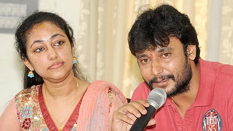 தர்ஷனின் மனைவி நடிகை பவித்ரா அல்ல‌: சட்டப்பூர்வமான மனைவி கமிஷனருக்கு கடிதம்