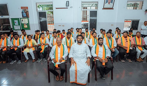 பாஜகவில் இணைந்த தமிழக ஆம் ஆத்மி நிர்வாகிகள்