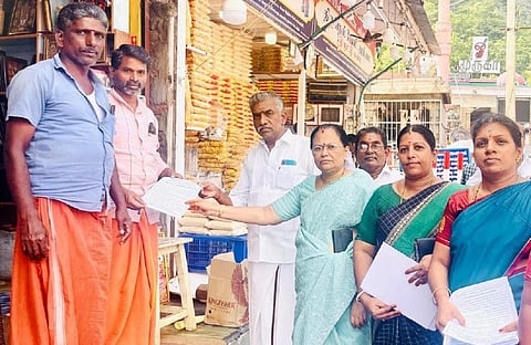 பழநி தேவஸ்தானத்தை கண்டித்து நாளை கடையடைப்பு போராட்டம்