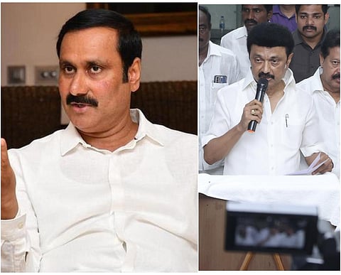 காவிரி பிரச்சினை: அனைத்துக் கட்சிக் கூட்டத்தில் ஸ்டாலின் பங்கேற்காததால் அன்புமணி அதிருப்தி