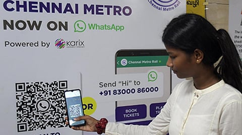 சென்னை மெட்ரோ தானியங்கி கட்டண வசூலில் கோளாறு - பயணிகள் அவதி