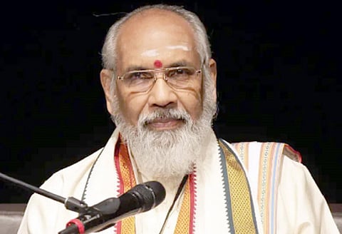தமிழ் மக்கள் தேசியக் கூட்டணியின் தலைவரும், முன்னாள் வட மாகாண முதல்வருமான சி.வி.விக்னேஸ்வரன்