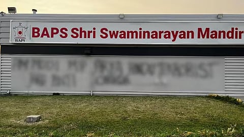 கனடாவில் இந்து கோயில் சேதம்: விஸ்வ ஹிந்து பரிஷத் கண்டனம்