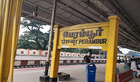 பெரம்பூரில் புதிய ரயில் முனையம்: தெற்கு ரயில்வே பொது மேலாளர் தகவல்