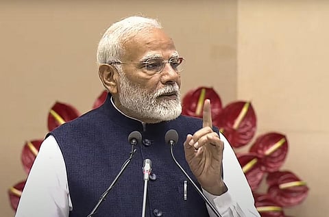 இந்திய தொழில் கூட்டமைப்பின் மாநாட்டில் உரையாற்றிய பிரதமர் மோடி