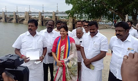 “நீர் மேலாண்மையில் தமிழக அரசிடம் தொலைநோக்குத் திட்டம் இல்லை” - சவுமியா அன்புமணி