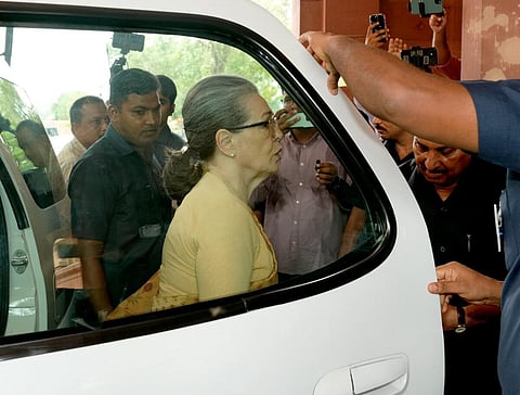 “மக்கள் மனநிலை காங்கிரஸுக்கு சாதகமாக உள்ளது” - எம்.பி.க்கள் மத்தியில் சோனியா காந்தி பேச்சு