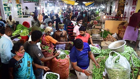 கோயம்பேடு சந்தையில் காய்கறி விலை வீழ்ச்சி