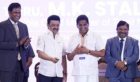 ராம்ராஜ் காட்டனின் இரு தொழிற்சாலைகளை தமிழக முதல்வர் ஸ்டாலின் திறந்து வைத்தார்!