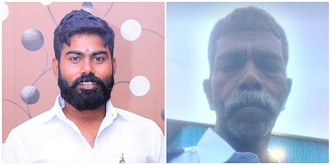 சிவராமன் மற்றும் அவரது தந்தை அசோக்குமார்