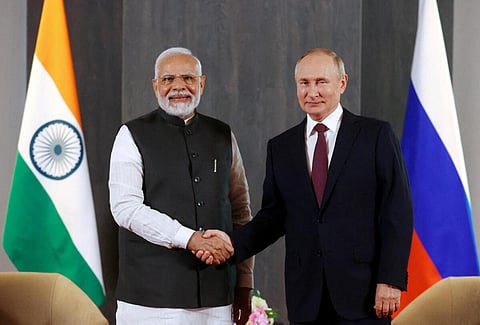 உக்ரைன் பயணம் குறித்து ரஷ்ய அதிபர் புதினுடன் பிரதமர் மோடி பேச்சு
