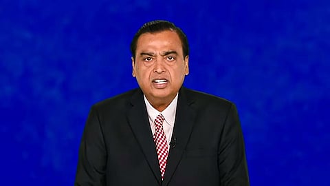 ரிலையன்ஸ் நிறுவன பொதுக்குழு கூட்டத்தில் பிரதமருக்கு வாழ்த்து தெரிவித்த அம்பானி