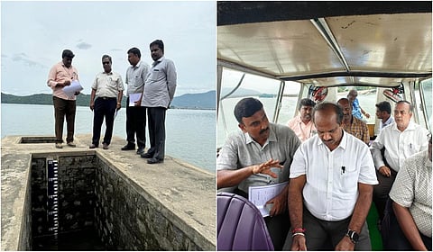 அதிகாரிகள் ஆய்வு