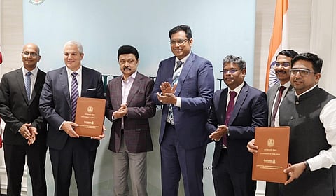 சென்னை, கோவை, காஞ்சியில் ரூ.850 கோடி மதிப்பில் தொழில் முதலீடு: முதல்வர் ஸ்டாலின் முன்னிலையில் ஒப்பந்தம்