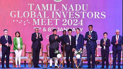 முதலீட்டாளர் மாநாட்டில் முதல்வர் ஸ்டாலின்