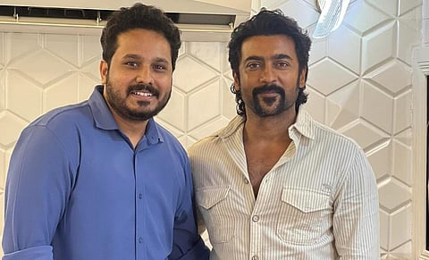 சூர்யாவை சந்தித்த ‘ஆர்.டி.எக்ஸ்’ இயக்குநர் - பின்னணி என்ன?