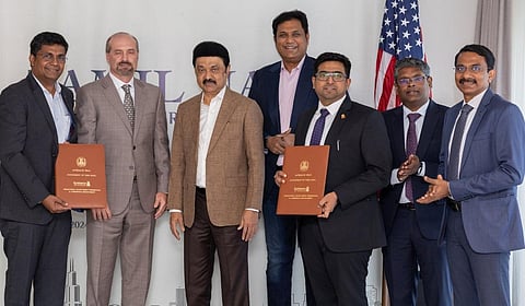 கேட்டர்பில்லர் நிறுவனத்துடன் தமிழக அரசு ரூ.500 கோடி மதிப்பில் புரிந்துணர்வு ஒப்பந்தம்