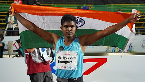 இந்திய பாரா தடகள வீரர் மாரியப்பன் தங்கவேலு | கோப்புப்படம்