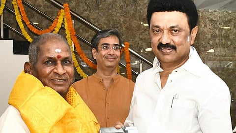 இளையராஜா - மு.க.ஸ்டாலின் (கோப்புப் படம்)