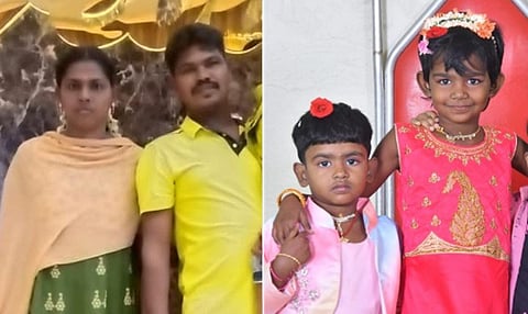 மதுரையில் குடும்ப பிரச்சினை காரணமாக இரு பெண் குழந்தைகளை கொன்று தந்தை தூக்கிட்டு தற்கொலை முயற்சி