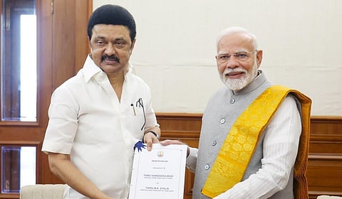 ‘மீனவர்கள் பிரச்சினைக்கு தீர்வு, மெட்ரோ திட்டத்துக்கு நிதி’ - பிரதமரிடம் முதல்வர் ஸ்டாலின் மனு