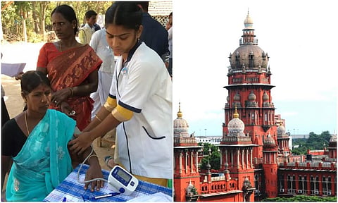 3+ ஆண்டுகள் பணியாற்றும் சுகாதார பணியாளர்களை நிரந்தரம் செய்ய சென்னை ஐகோர்ட் உத்தரவு