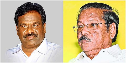 கே.பாலு மற்றும் ஆர்.எஸ்.பாரதி | கோப்புப்படம்