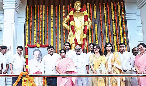 வரலாற்று நாயகர்களின் பிம்பமாய் நிலைத்தவர் சிவாஜி கணேசன்: முதல்வர் ஸ்டாலின் புகழாரம்