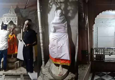 உ.பி.யின் பல கோயில்களில் சாய்பாபா சிலைகள் அகற்றம்: சனாதன ரக்‌ஷக் தளம் நடவடிக்கை