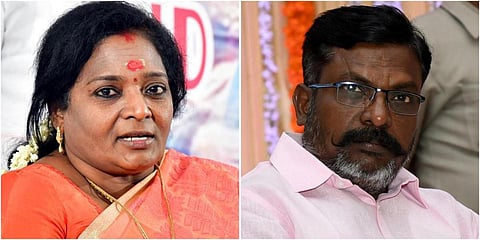 தமிழிசை, திருமாவளவன் | கோப்புப் படங்கள்