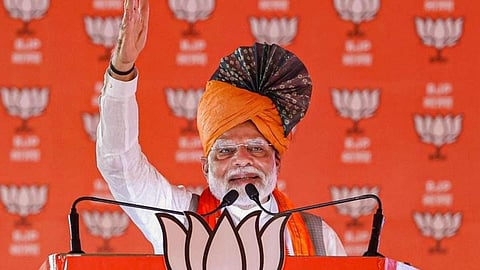 ஊழலுக்கு மட்டுமே காங்கிரஸ் உத்தரவாதம் அளிக்கும்: பிரதமர் நரேந்திர மோடி விமர்சனம்