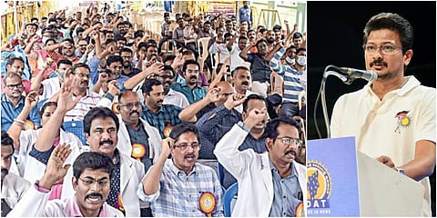 கரோனா பேரிடரில் உயிரிழந்த மருத்துவரின் மனைவிக்கு அரசு வேலை வழங்க உதயநிதிக்கு கோரிக்கை