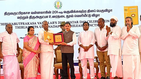 சனாதன தர்மத்தில் சாதி பாகுபாடு கிடையாது: வள்ளலார் பெருவிழாவில் ஆளுநர் ஆர்.என்.ரவி விளக்கம்